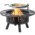 36" 3-in-1 Fire Pit Table