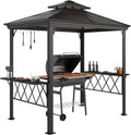 9x5 FT Hardtop Grill Gazebo