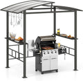 8x5 FT Hardtop Grill Gazebo