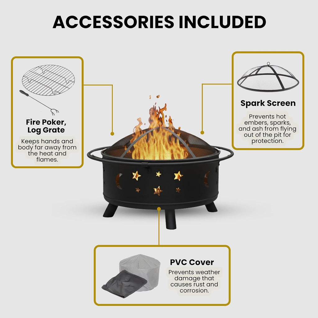 32" Round Fire Pit