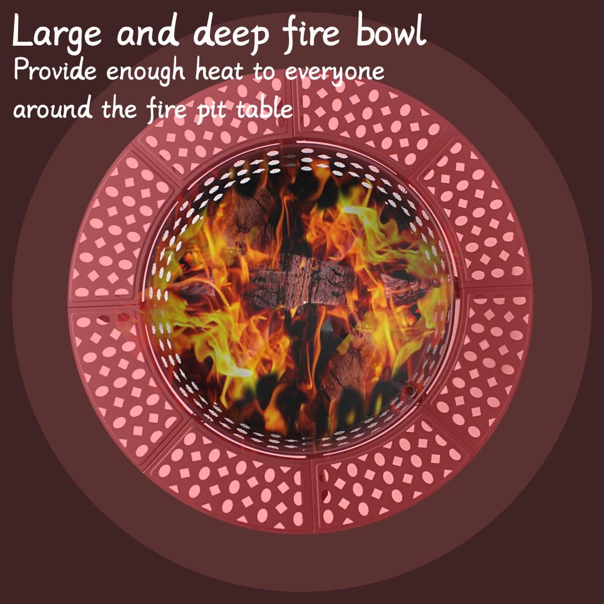 42" Fire Pit with Grills & Lid