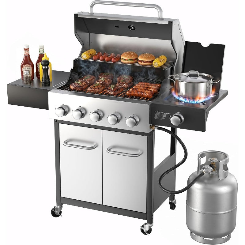 5-Burner Propane BBQ Grill