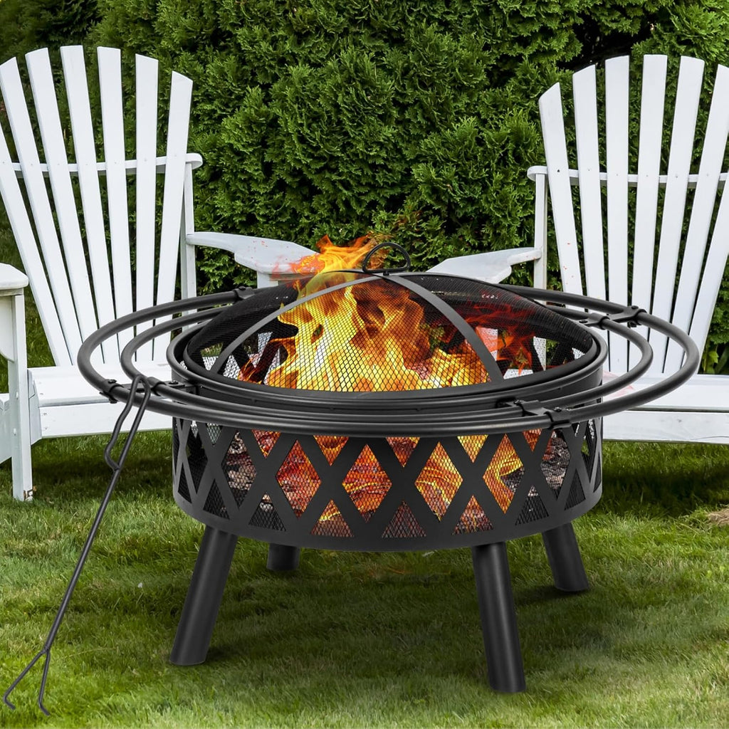 36" Wood Burning Fire Pit
