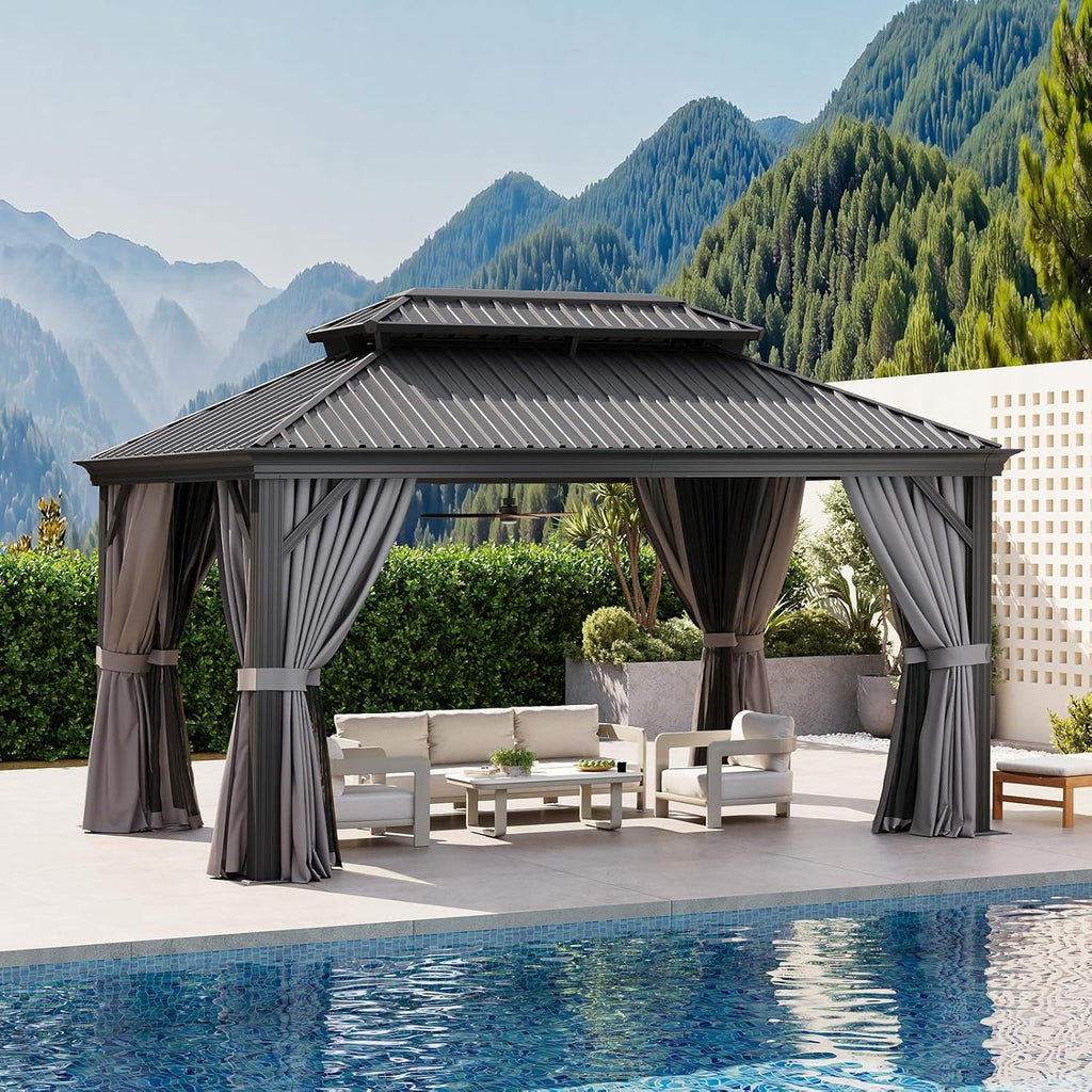 10'X14' Hardtop Drainage Gazebo