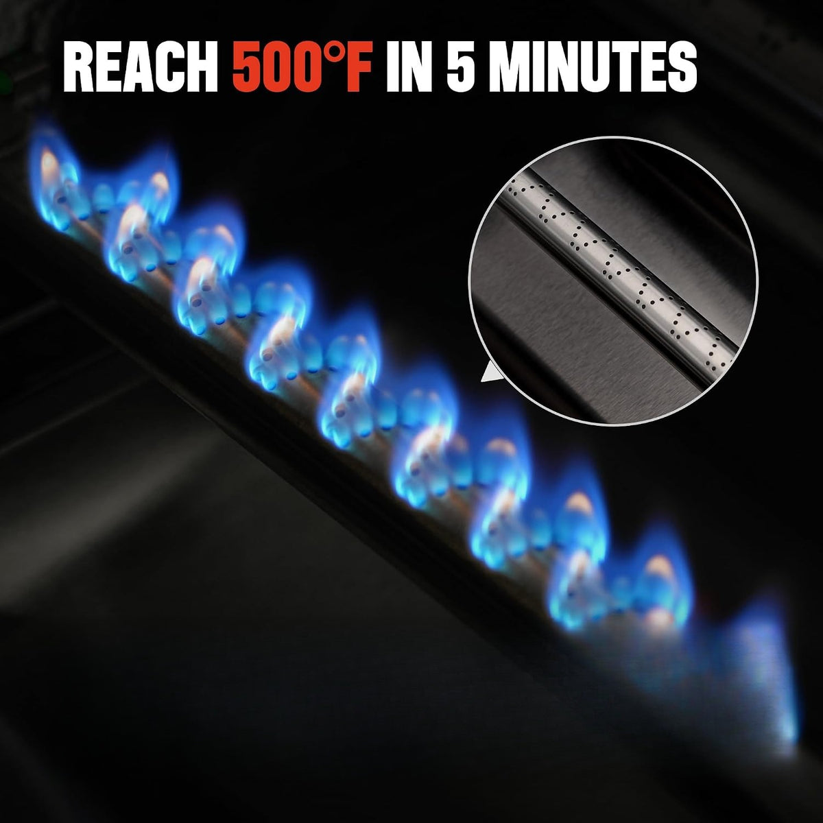 4-Burner Propane Gas Grill