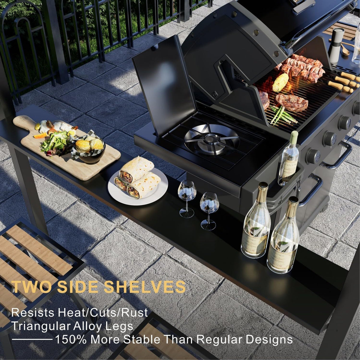 8'x6' Hardtop Grill Gazebo