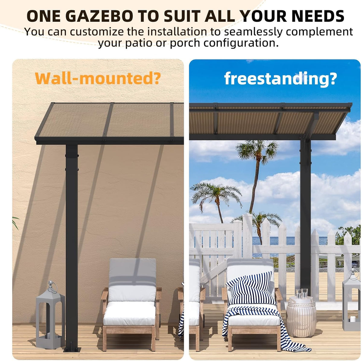8'x5' Hardtop Grill Gazebo
