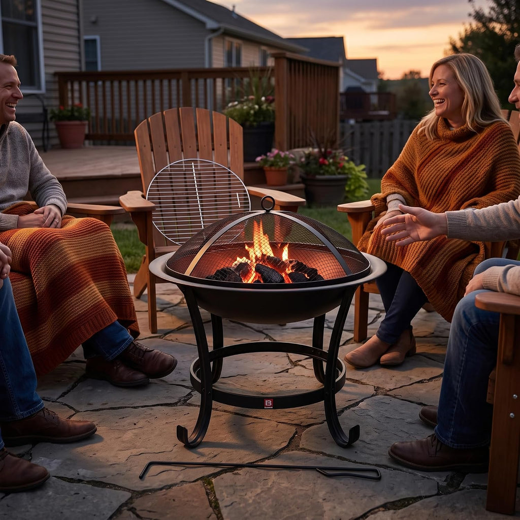 22" 2-in-1 Fire Pit