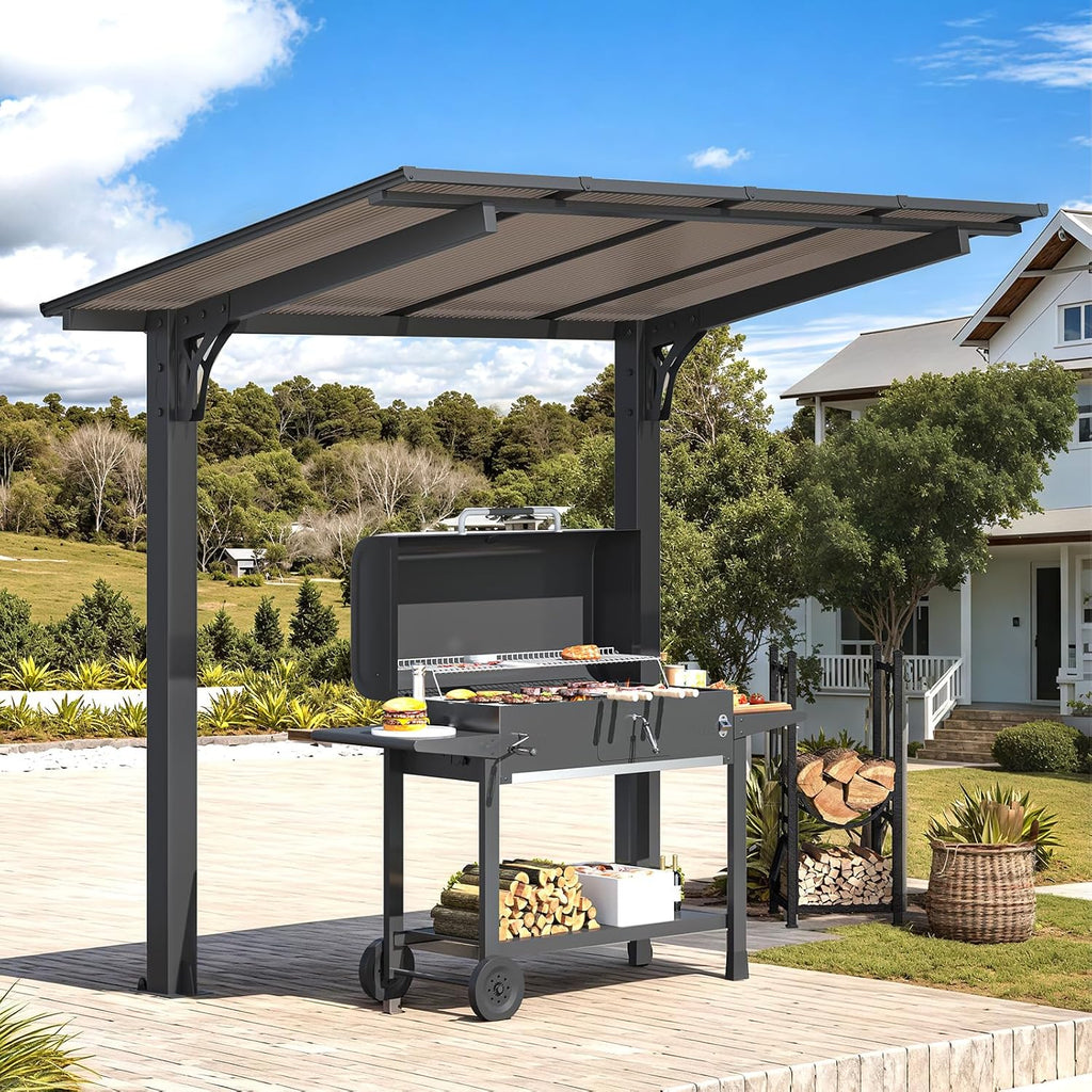 8'x5' Hardtop Grill Gazebo
