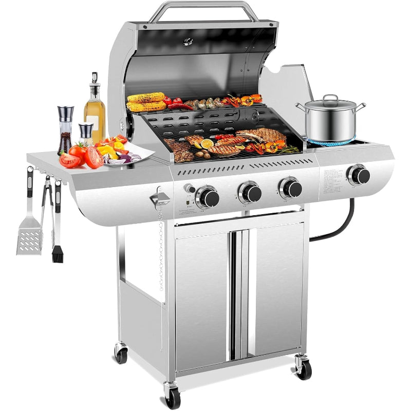 3-Burner Propane BBQ Grill