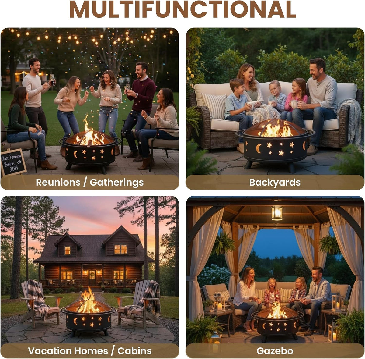 32" Round Fire Pit