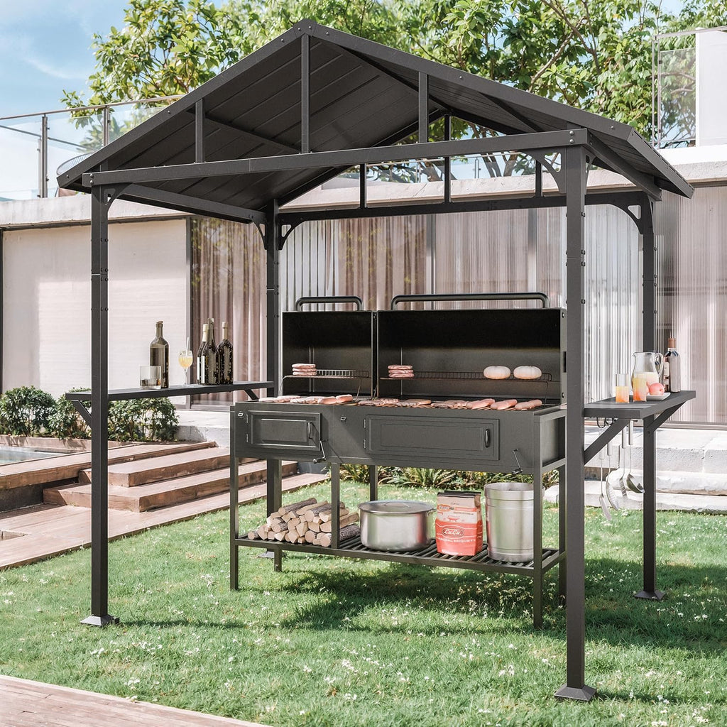 8'x5' Hardtop BBQ Gazebo