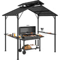 8'x5' Hardtop Grill Gazebo