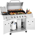 6-Burner Propane Gas Grill